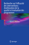 Recherche sur l'efficacité des interventions:Amélioration de la qualité et évaluation des programmes '24