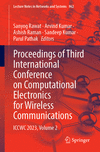 Proceedings of Third International Conference on Computational Electronics for Wireless Communications<Vol. 2> 1st ed. 2024(Lect