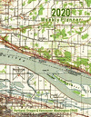 2020 Weekly Planner: Portland, Oregon & Vancouver, Washington (1940): Vintage Topo Map Cover P 58 p.