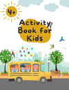 Activity Book for Kids 4-8: Shadow Matching, Books for Kids Age 3, 4, 5, 6, 7, 8 Easy Kids Boys & Girls, Activities Workbook Gam
