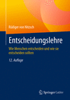 Entscheidungslehre 12th ed. P 24