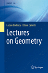Lectures on Geometry(UNITEXT Vol.158) paper XIII, 490 p. 24