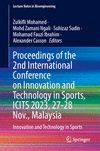 Proceedings of the 2nd International Conference on Innovation and Technology in Sports, ICITS 2023, 27-28 Nov., Malaysia 2024th