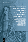 Ein Neuentdecktes Geistliches Lied Paul Gerhardts: Der Kasualdruck Anl　　lich Des Todes Von Hendrina Magdalena Seidel (1657-1662)