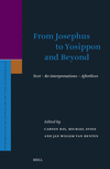 From Josephus to Yosippon and Beyond (Supplements to the Journal for the Study of Judaism, Vol. 215)