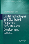 Digital Technologies and Distributed Registries for Sustainable Development (Law, Governance and Technology Series, Vol. 64)