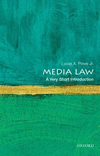 Media Law(Very Short Introductions) paper 160 p., 10 25