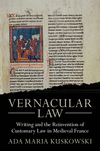 Vernacular Law(Studies in Legal History) P 430 p. 24