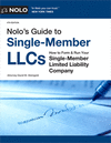 Nolo's Guide to Single-Member Llcs: How to Form & Run Your Single-Member Limited Liability Company 4th ed. P 184 p. 24