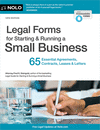 Legal Forms for Starting & Running a Small Business: 65 Essential Agreements, Contracts, Leases & Letters 13th ed. P 464 p. 24