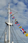 A Mast and Maritime Signal Flags Journal: 150 Page Lined Notebook/Diary P 152 p.