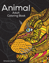 Animal Adult Coloring Book: Stress Relieving Designs to Color, Relax and Unwind P 64 p. 21
