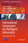 International Symposium on Intelligent Informatics 2023rd ed.(Smart Innovation, Systems and Technologies Vol.333) P 24