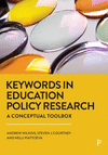 Keywords in Education Policy Research – A Conceptual Toolbox H 278 p. 24