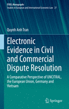 Electronic Evidence in Civil & Commercial Dispute Resolution(European Yearbook of International Economic Law Vol.27) H 295 p. 22