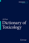 Dictionary of Toxicology 1st ed. 2024 H X, 900 p. 24