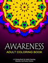 AWARENESS ADULT COLORING BOOKS - Vol.19: relaxation coloring books for adults(Relaxation Coloring Books for Adults 19) P 88 p. 1