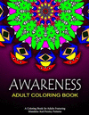 AWARENESS ADULT COLORING BOOKS - Vol.17: relaxation coloring books for adults(Relaxation Coloring Books for Adults 17) P 88 p. 1
