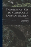 Translation Key to Kleinlogel's Rahmenformeln P 60 p. 21