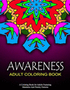 AWARENESS ADULT COLORING BOOKS - Vol.14: relaxation coloring books for adults(Relaxation Coloring Books for Adults 14) P 88 p. 1