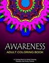 AWARENESS ADULT COLORING BOOKS - Vol.12: relaxation coloring books for adults(Relaxation Coloring Books for Adults 12) P 88 p. 1