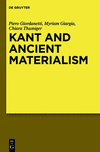 Kant and Ancient Materialism hardcover 286 p.