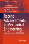 Recent Advancements in Mechanical Engineering 1st ed. 2024(Lecture Notes in Mechanical Engineering) P 24