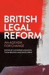 British Legal Reform – An Agenda for Change P 208 p. 24