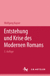 Entstehung und Krise des modernen Romans 5th ed. H 68