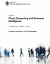 2015 Cloud Computing and Business Intelligence Market Study P 84 p.