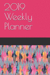 2019 Weekly Planner: Balinese Ikat Pattern-Fuschia ( 2-Weeks Spread/7-Days Page ) P 76 p. 18