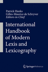 International Handbook of Modern Lexis and Lexicography 1st ed. 2021(International Handbook of Modern Lexis and Lexicography) H