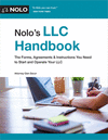 Nolo's LLC Handbook: The Forms, Agreements and Instructions You Need to Start and Operate Your LLC P 350 p. 24