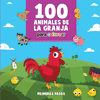 100 Animales de la Granja Para Colorear: Libro Infantil Para Pintar(Primeros Pasos 4) P 202 p. 17