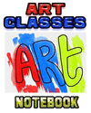 Art Classes Notebook: Drawing Sketchpad and Journal, 8x10 Diary, Drawing Sketchbook, Art Student Gift(School Notebooks Vol.51) P