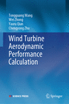 Wind Turbine Aerodynamic Performance Calculation 1st ed. 2023 H 23