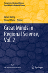 Great Minds in Regional Science, Vol. 2 (Footprints of Regional Science) '24