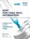 ASHP Injectable Drug Information 2023 Edition hardcover 1600 p. 22