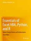 Essentials of Excel VBA, Python, and R, Vol. 1: Financial Statistics and Portfolio Analysis, 2nd ed. '24