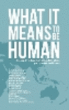 What it Means to Be Human: Bildung traditions from around the globe, past, present, and future P 180 p. 24