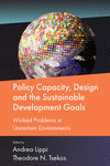 Policy Capacity, Design and the Sustainable Development Goals:Wicked Problems in Uncertain Environments '24