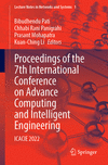 Proceedings of the 7th International Conference on Advance Computing and Intelligent Engineering(Lecture Notes in Networks and S