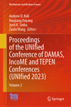 Proceedings of the UNIfied Conference of DAMAS, IncoME and TEPEN Conferences (UNIfied 2023)<Vol. 2> 1st ed. 2024(Mechanisms and