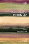 A Research Agenda for Property Law (Elgar Research Agendas) '24