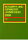(Biography and Genealogy Master Index.　2008/Part 1.)　　1000 p.