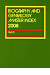 (Biography and Genealogy Master Index.　2008/Part 2.)　　1000 p.
