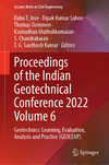 Proceedings of the Indian Geotechnical Conference 2022 Volume 6 2024th ed.(Lecture Notes in Civil Engineering Vol.484) H 24