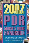 2007 PDR Nurse S Drug Handbook.　paper
