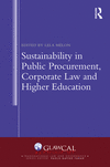 Sustainability in Public Procurement, Corporate Law and Higher Education(Transnational Law and Governance) H 416 p. 23