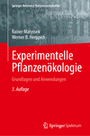 Experimentelle Pflanzenökologie 3rd ed.(Springer Reference Naturwissenschaften) H 24